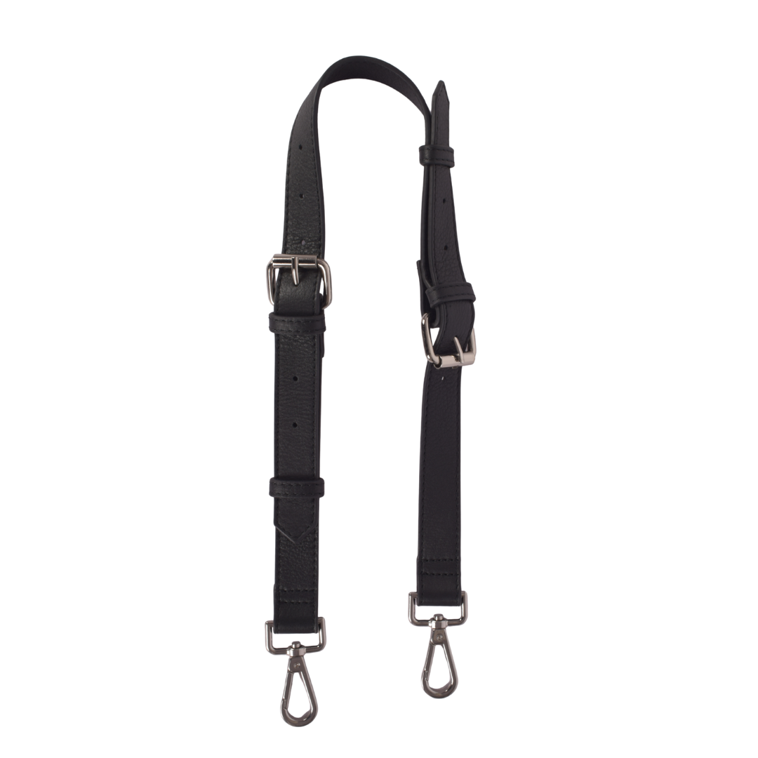 Murphy Black Leather Bum Bag - - Drop 2 Dec Delivery