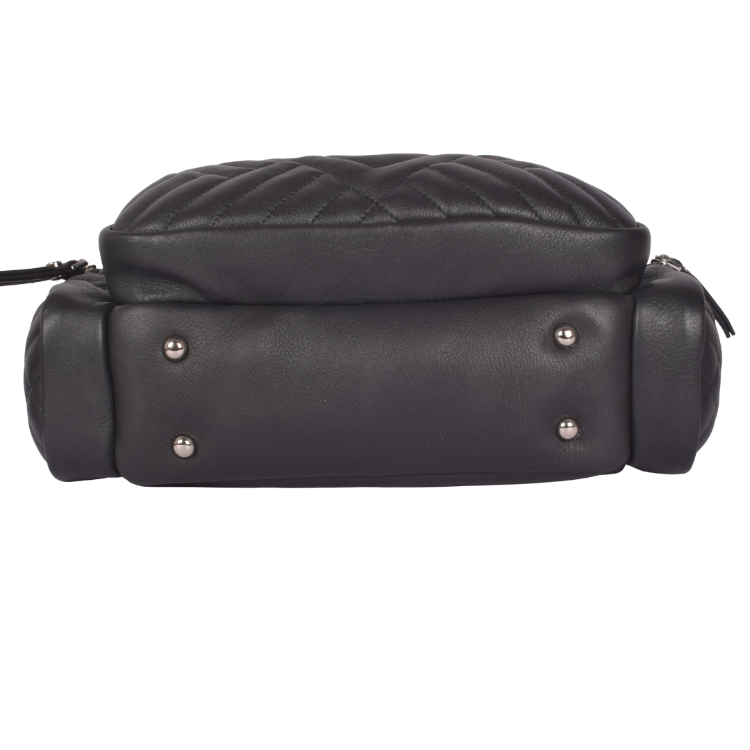 Greta Quilted Leather Hobo Bag - Drop 2 Dec Delivery