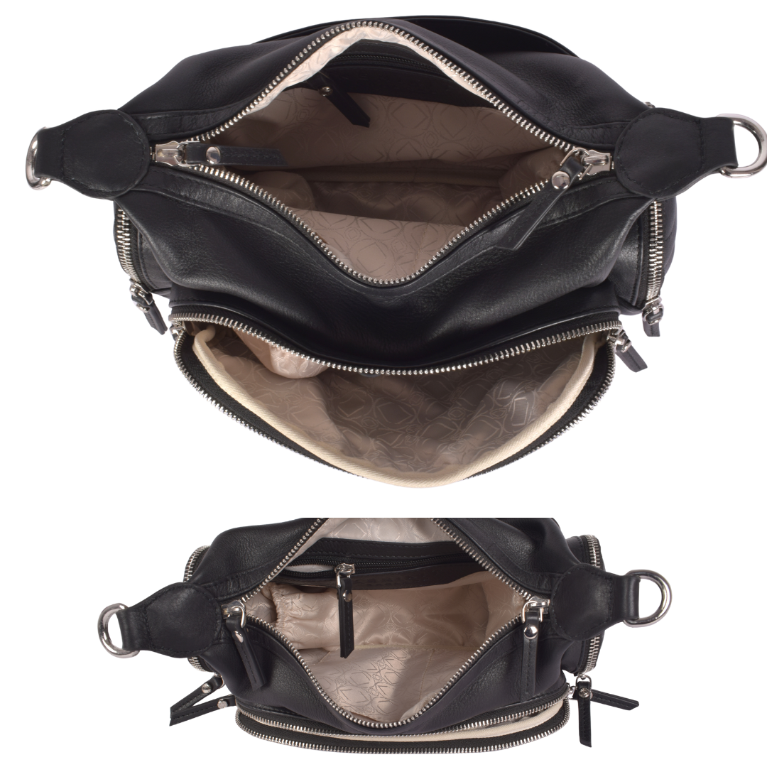 Greta Quilted Leather Hobo Bag - Drop 2 Dec Delivery