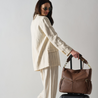 Lennox Demi Nutshell Tan Leather Handbag - Limited Edition - Pre-Order for Feb Delivery