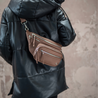 Vanessa Nutshell Leather Sling Bag