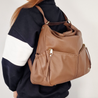 Lennox Demi Nutshell Tan Leather Handbag - Limited Edition - Pre-Order for Feb Delivery