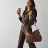 Lennox Demi Nutshell Tan Leather Handbag - Limited Edition - Pre-Order for Feb Delivery