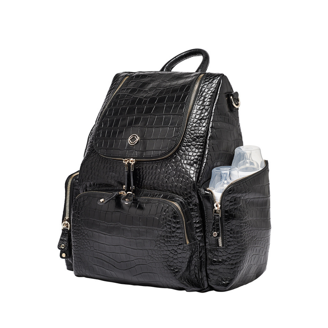 Black crocodile backpack 2025