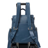 Amber Demi Denim Leather Backpack