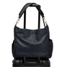 Lennox Demi Navy, leather backpack,travel bags for women,backpack changing bag leather