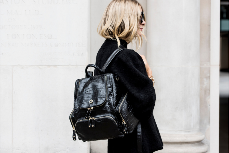 Black Leather Backpack - Look Good. Feel Amazing | KeriKit England