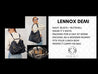 Lennox Demi Navy Leather Handbag - Limited Edition