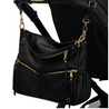 Lennox Demi Black Leather Handbag