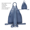 Aryella Denim Leather Rucksack