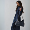 Lennox Demi Navy Leather Handbag - Limited Edition