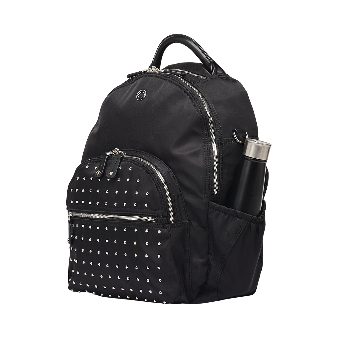 JoyLab Solid Black Backpack One Size - 56% off
