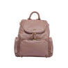 Amber Midi Warm Taupe Leather Backpack - LOW STOCK ALERT