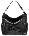Add some extra style to your day with our black croc handbag from KeriKit's Lennox range. KeriKit has prioritised style, luxury, and practicality with its choice of kit bags, order today.