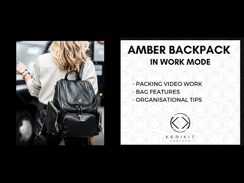 Black Leather Backpack - Look Good. Feel Amazing | KeriKit England